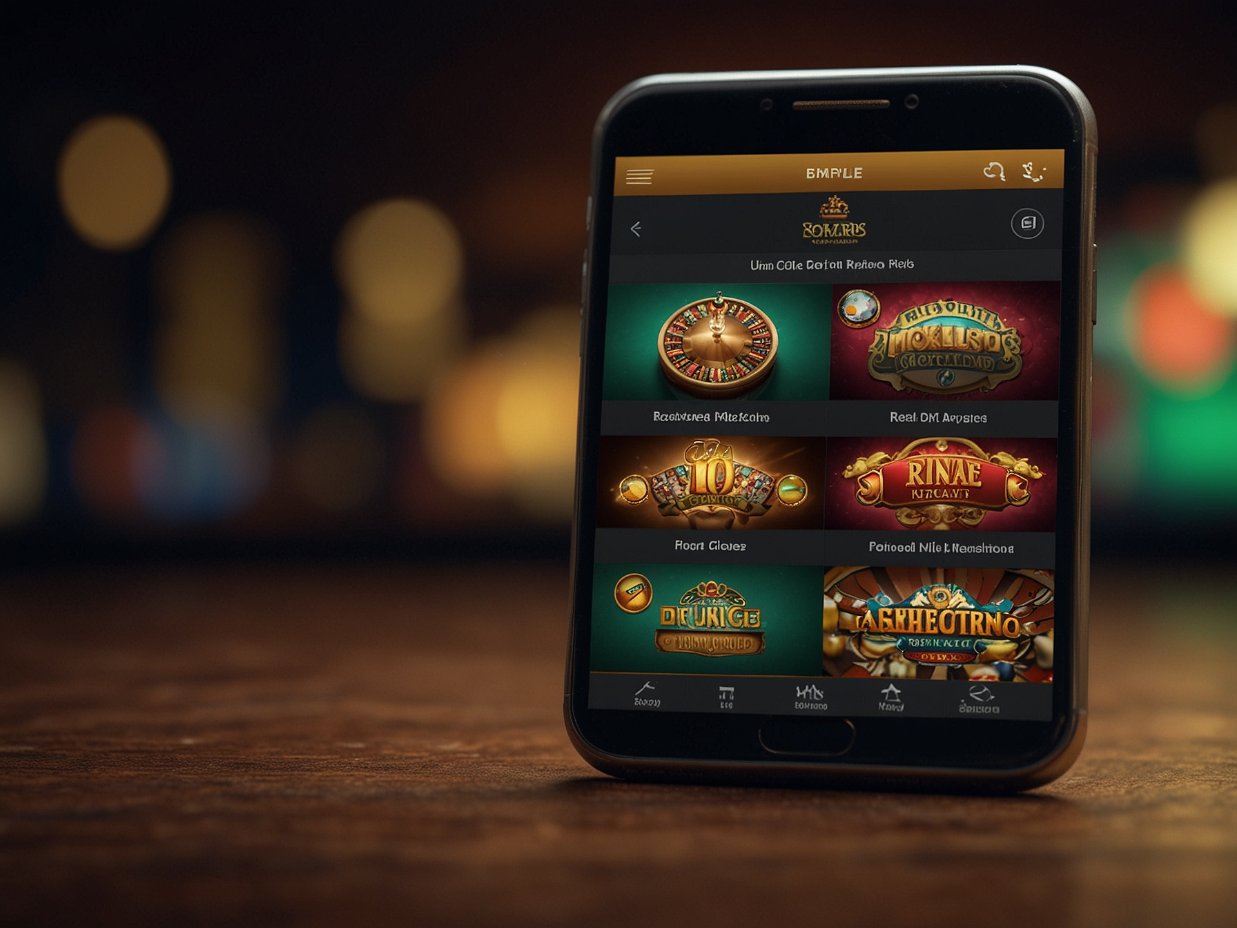 Interfejs mobilny Vavada